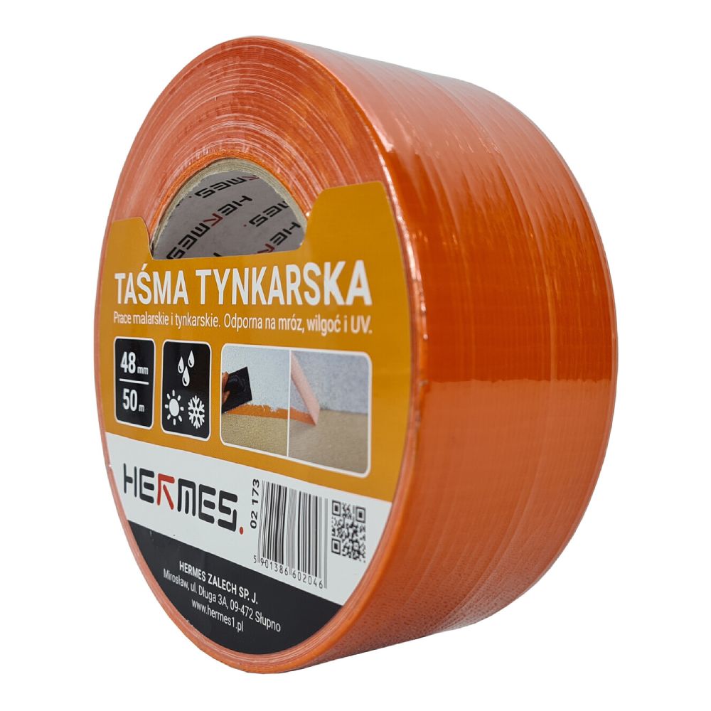 Taśma tynkarska pomarańczowa | Hermes