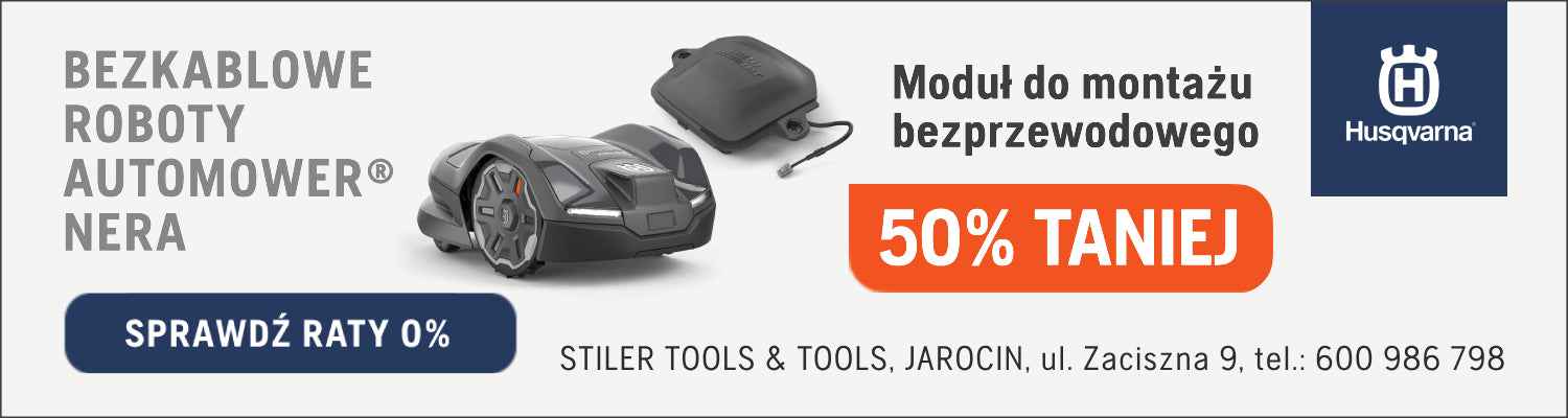 Promocja modułów do montażu bezprzewodowego Husqvarna Automower