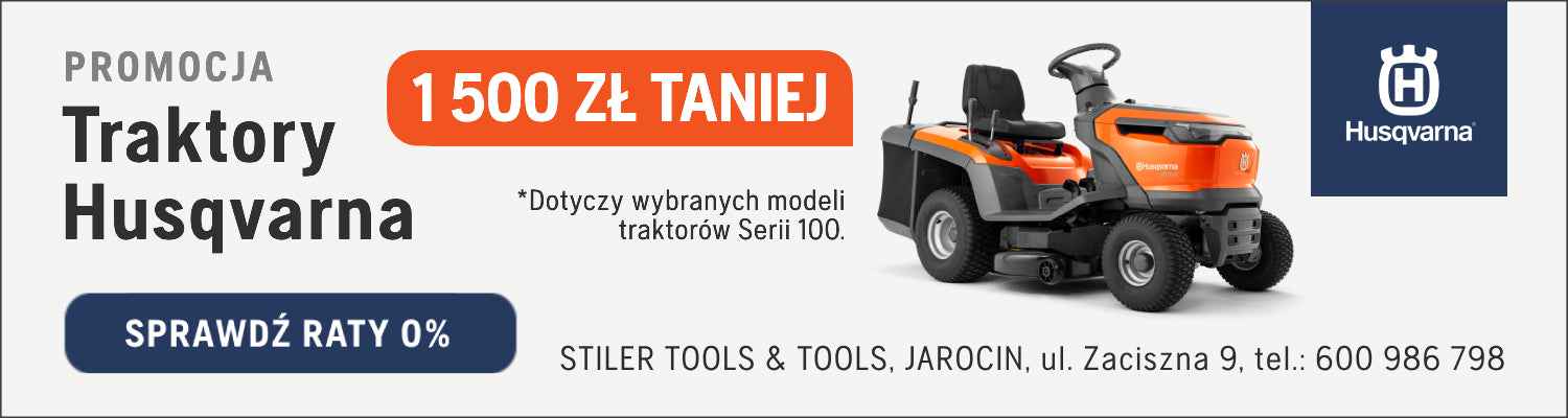 Promocja traktorków Husqvarna