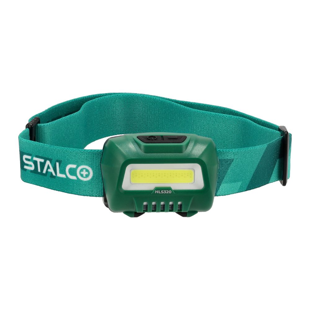 Latarka czołowa 3xAAA LED 320 lm HLS320 | STALCO