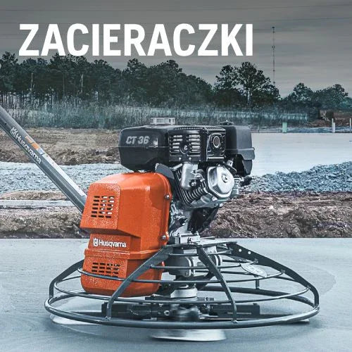 Zacieraczki - Husqvarna Construction