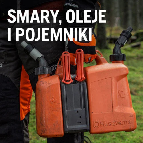 Smary, oleje i pojemniki - Husqvarna