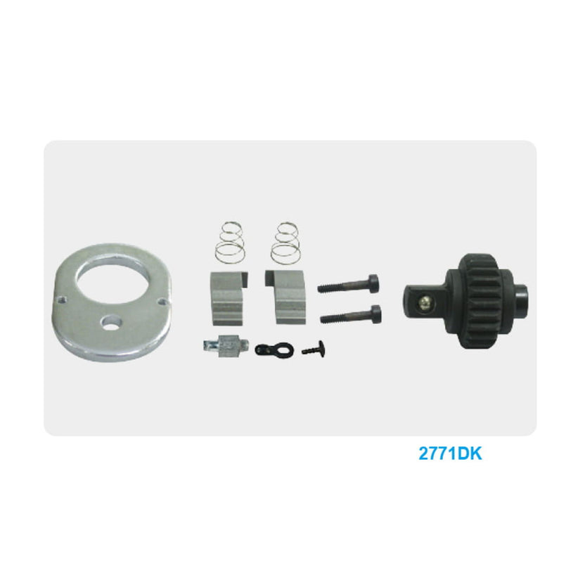King Tony Grzechotka z przyciskiem 1/4" 24 zęby 130mm uchwyt gumowy, blokada