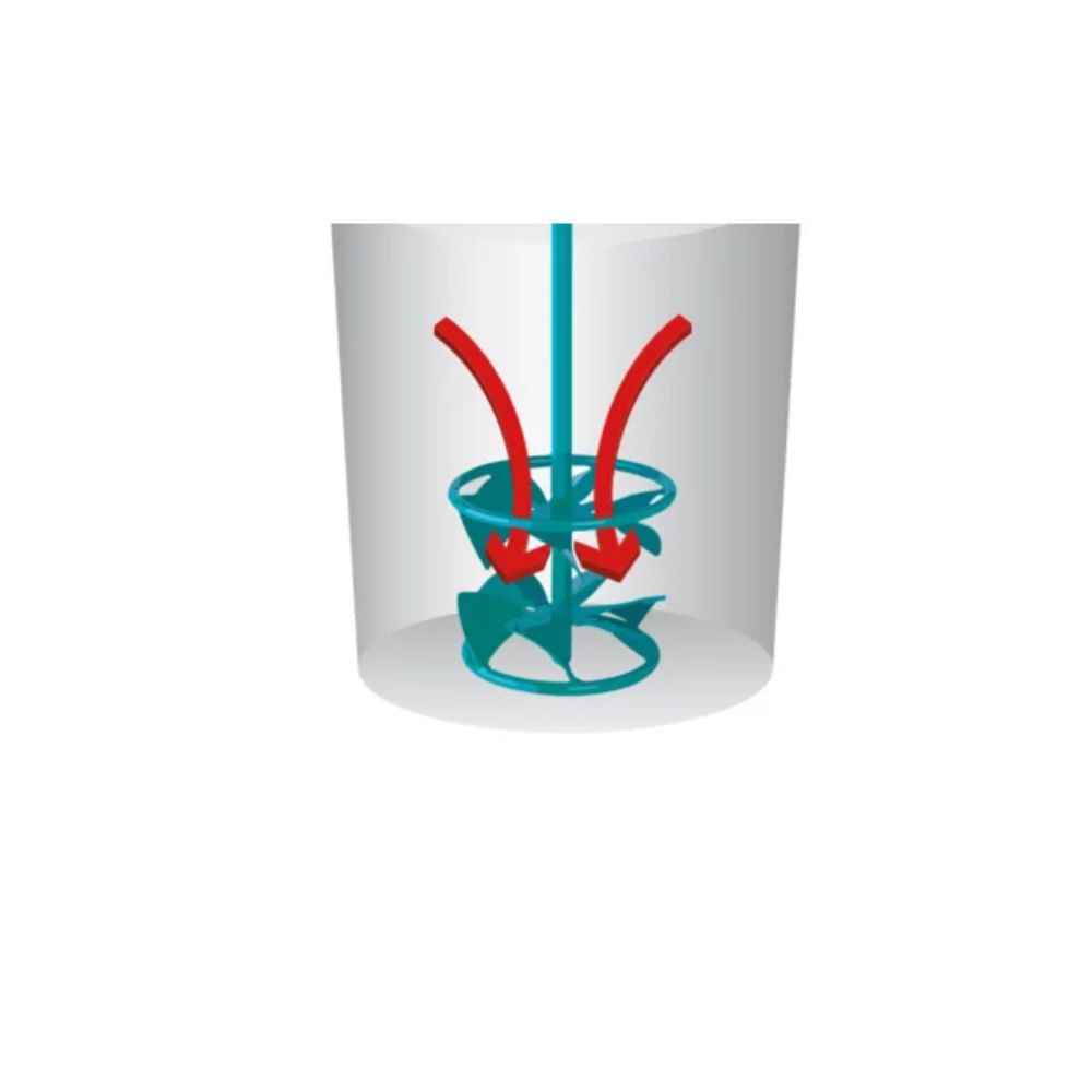 Mieszadło o podwójnych łopatkach turbinowych DLX | Collomix