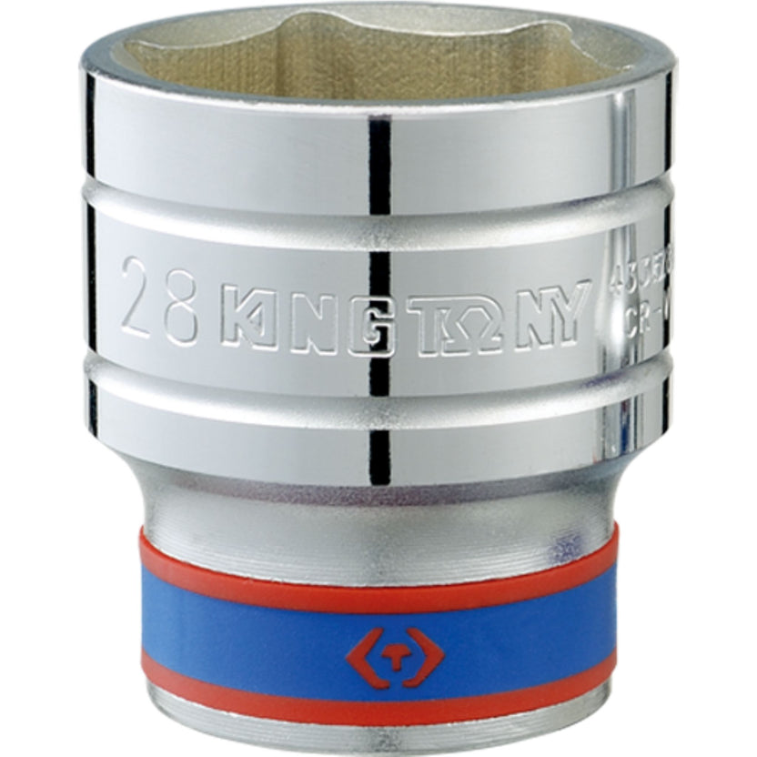 King Tony Nasadka krótka 1/2" 6-kąt Cr-V