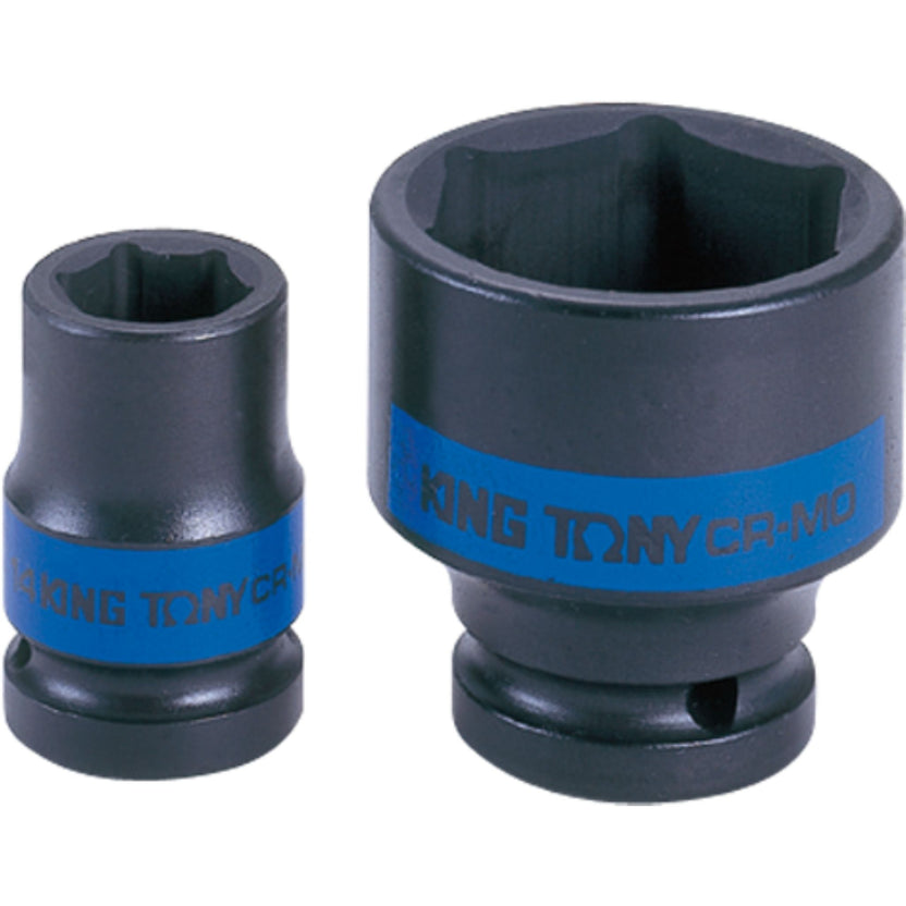 King Tony Nasadka krótka udarowa 1/2" 6-kąt