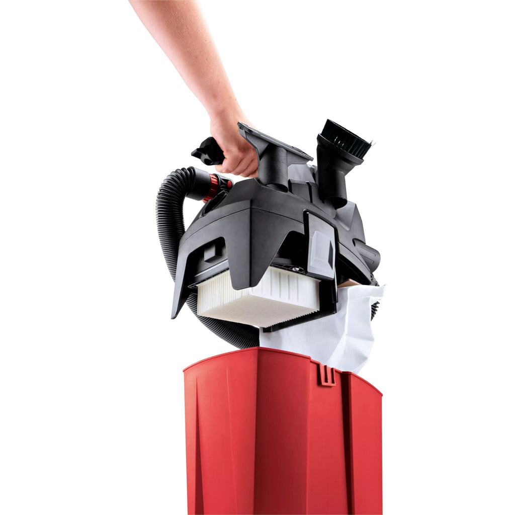 Kompaktowy odkurzacz akumulatorowy z ręcznym czyszczeniem filtra 6L klasa L "VC 6 L MC 18.0" | FLEX