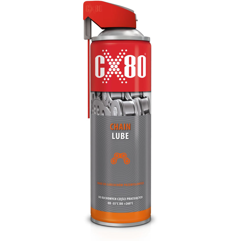 CX80 CHAIN LUBE Smar do łańcuchów przemysłowych 500ml DUO-SPRAY