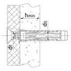4ALL Kołek uniwersalny z wkrętem | Rawlplug
