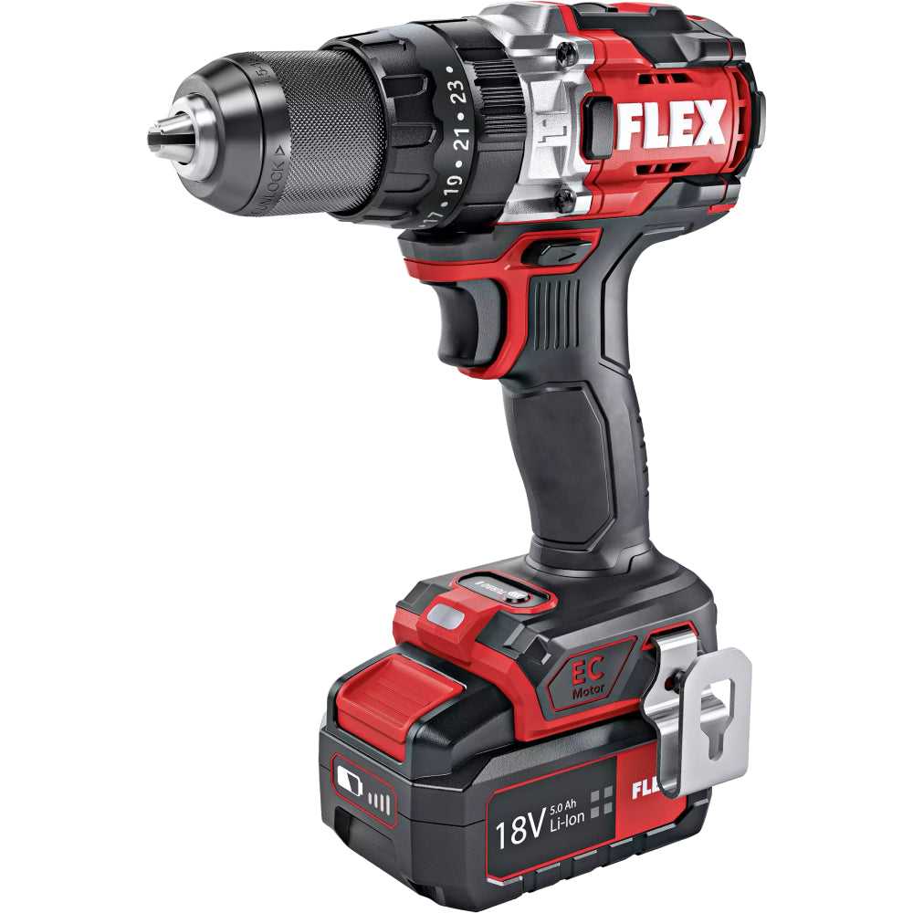 Wiertarko-wkrętarka udarowa 18V "PD 2G 18.0-EC HD" | FLEX