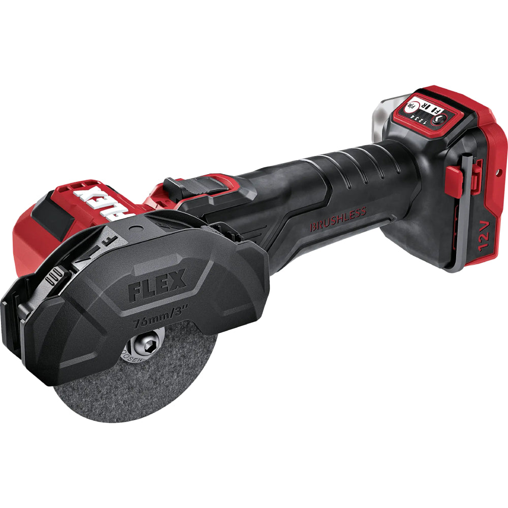 FLEX Mini-szlifierka kątowa 12V 76mm "LBE 76 12-EC"
