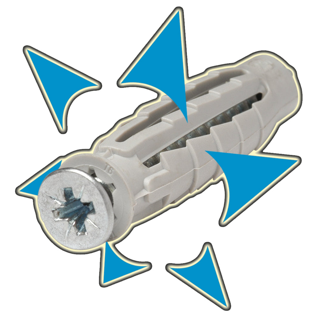 Uniwersalny kołek nylonowy PRO 6 / 100 szt. | SPIT