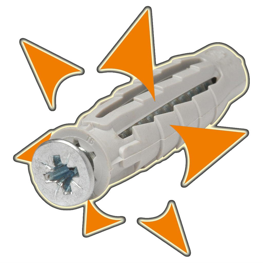 Uniwersalny kołek nylonowy PRO 6 / 100 szt. | SPIT