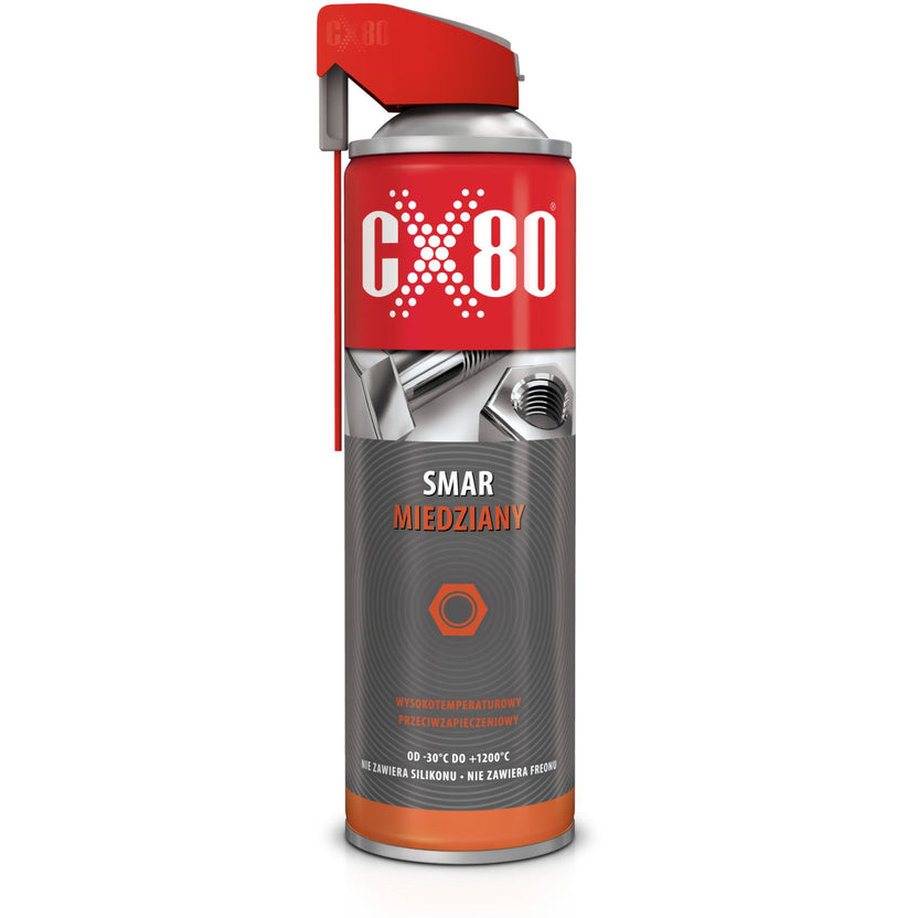 CX80 Przeciwzapieczeniowy smar SMAR MIEDZIANY 500ml DUO-SPRAY