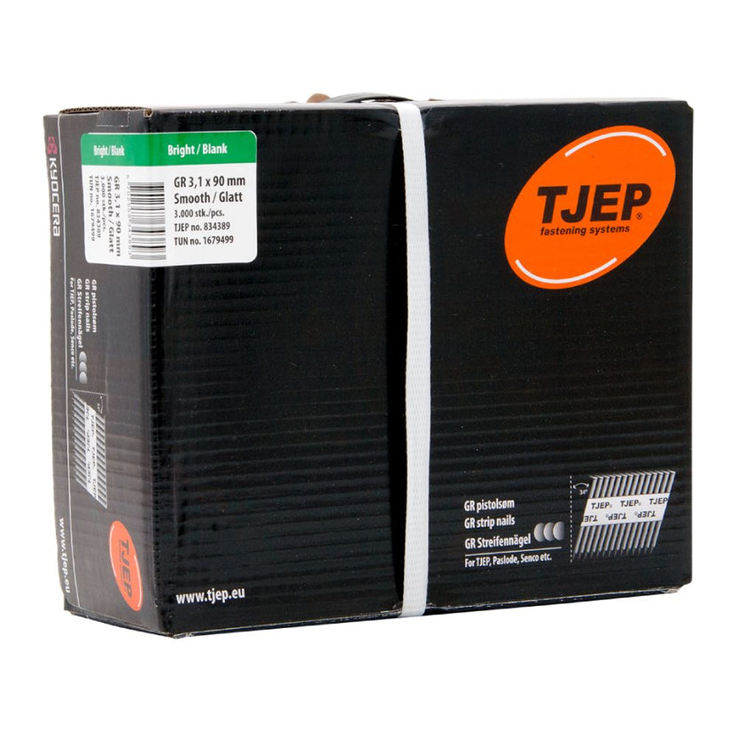 TJEP Gwoździe gładkie GR 31/90 Jumbobox (opak. 3 000 szt.)