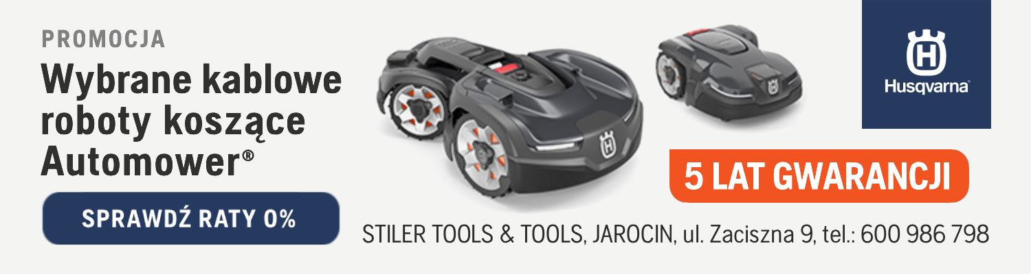 Roboty koszące Automower® z 5 letnią gwarancją GRATIS