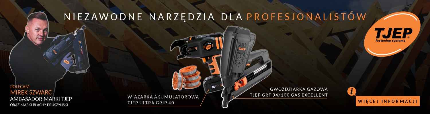 Wiązarki i gwoździarki TJEP