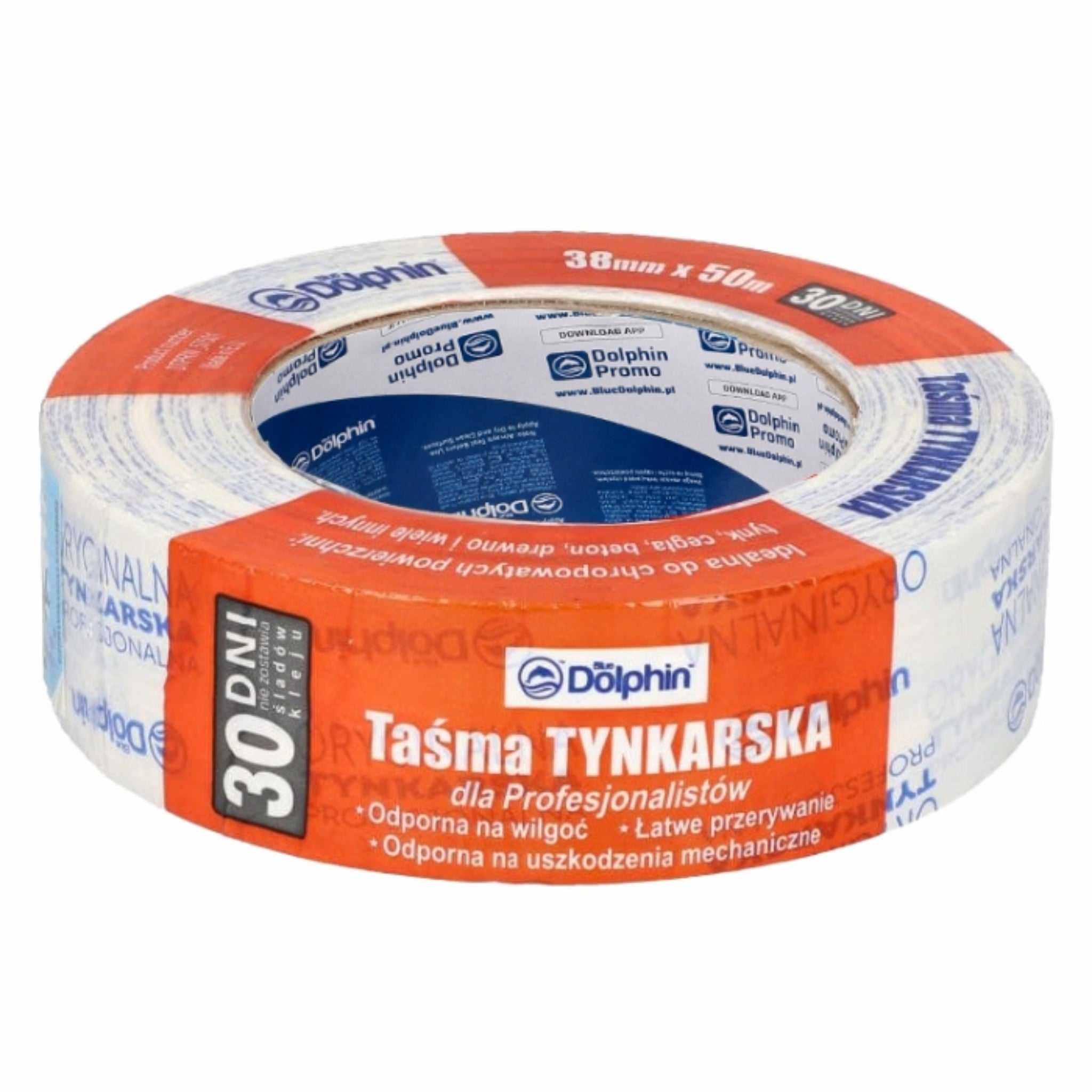 Taśma tynkarska 30 DNI | Blue Dolphin