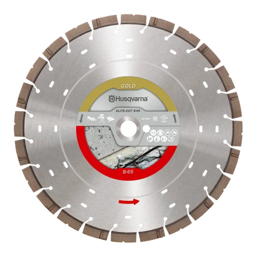 Husqvarna Tarcza diamentowa ELITE-CUT™ S45 EXO-GRIT™ GOLD