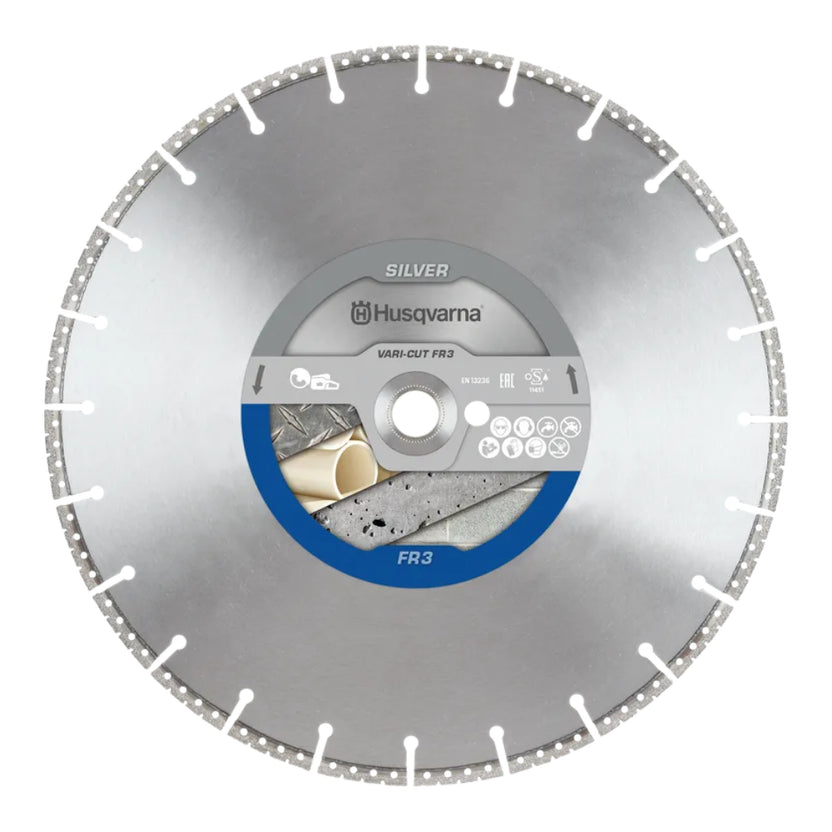 Husqvarna Tarcza diamentowa VARI-CUT™ FR3 SILVER