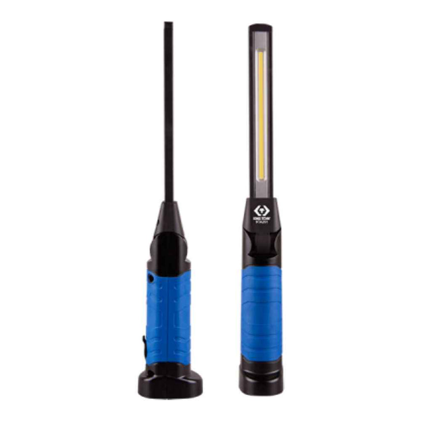 King Tony Latarka "SLIM" 6W COB + 1 SMD z ładowarką