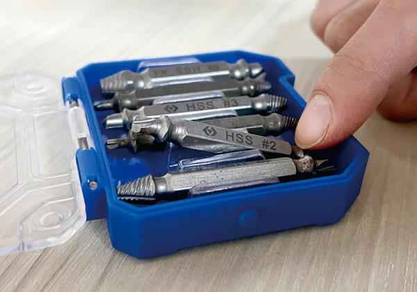 Zestaw wykrętaków do uszkodzonych śrób (6 szt. 2 - 12mm) | King Tony