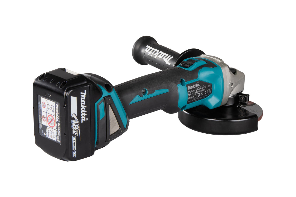 Makita Akum. szlifierka kątowa LXT® DGA504