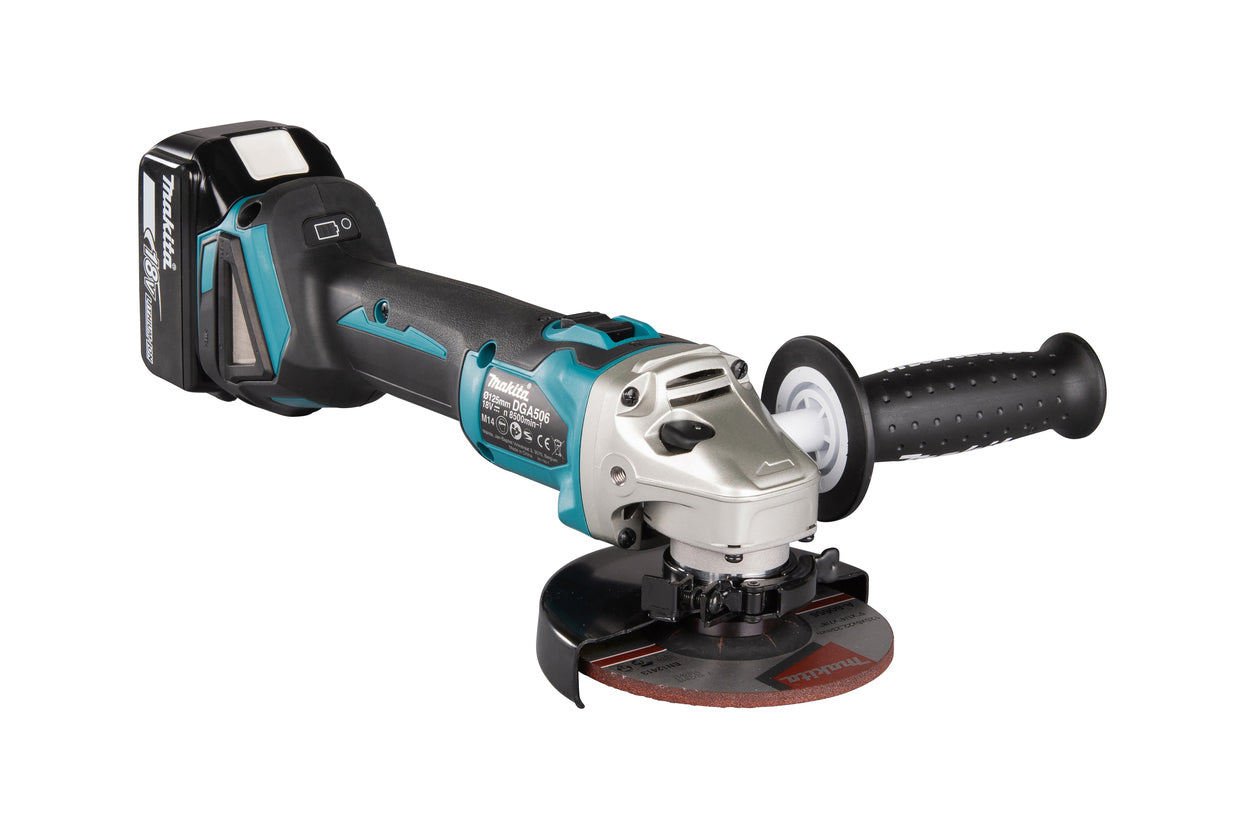 Makita Akum. szlifierka kątowa LXT® DGA506