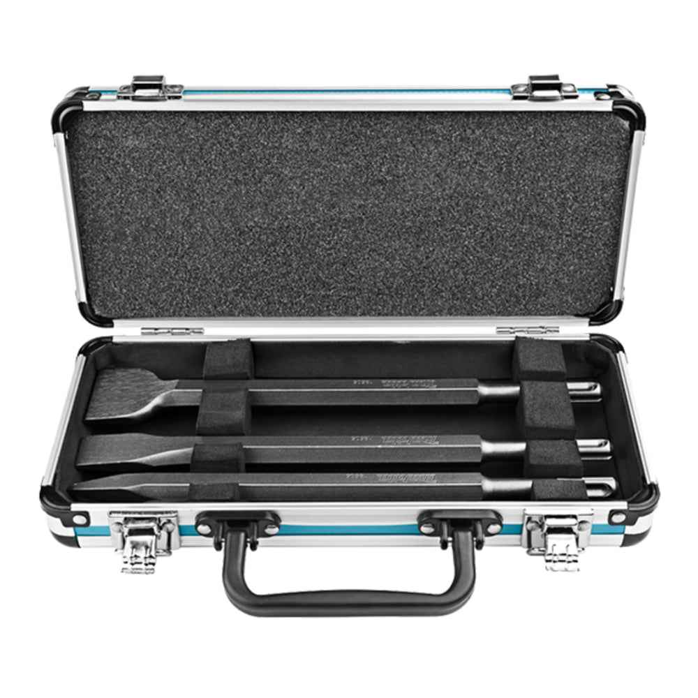 Zestaw dłut SDS-PLUS 250mm (szpic / wąskie / szerokie) | Makita