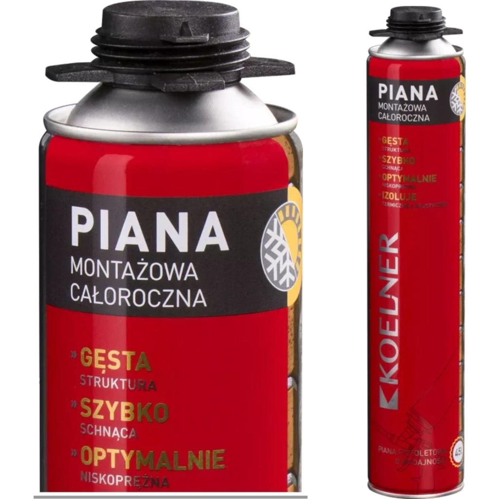 Koelner Poliuretanowa piana pistoletowa całoroczna 750ml