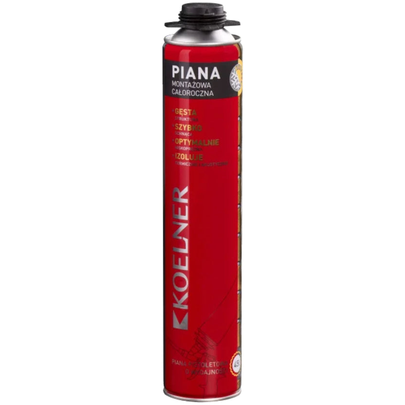Koelner Poliuretanowa piana pistoletowa całoroczna 750ml