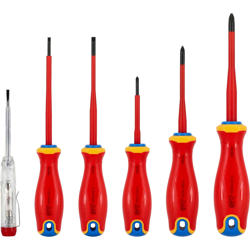 Wkrętaki elektrotechniczne (6 elem.) | STALCO