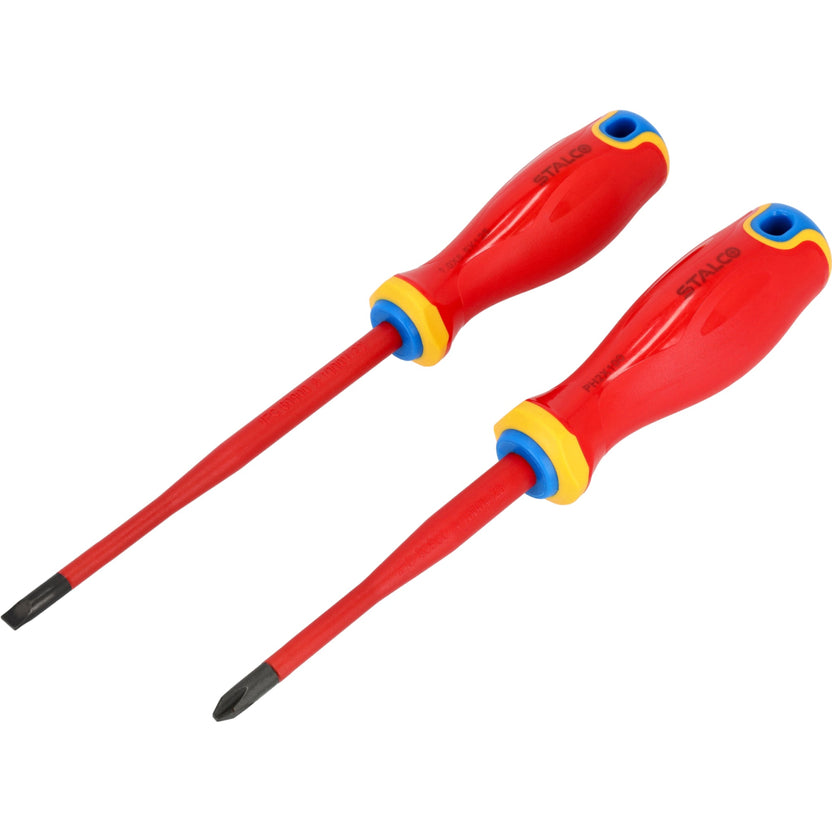 STALCO Wkrętaki elektrotechniczne (2 elem.)