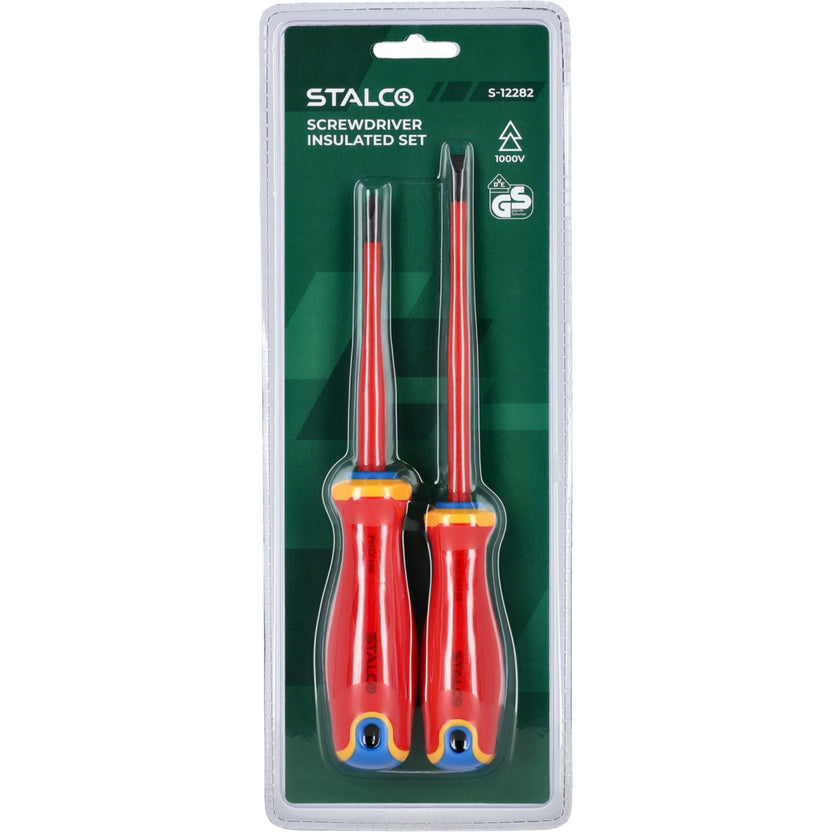 STALCO Wkrętaki elektrotechniczne (2 elem.)