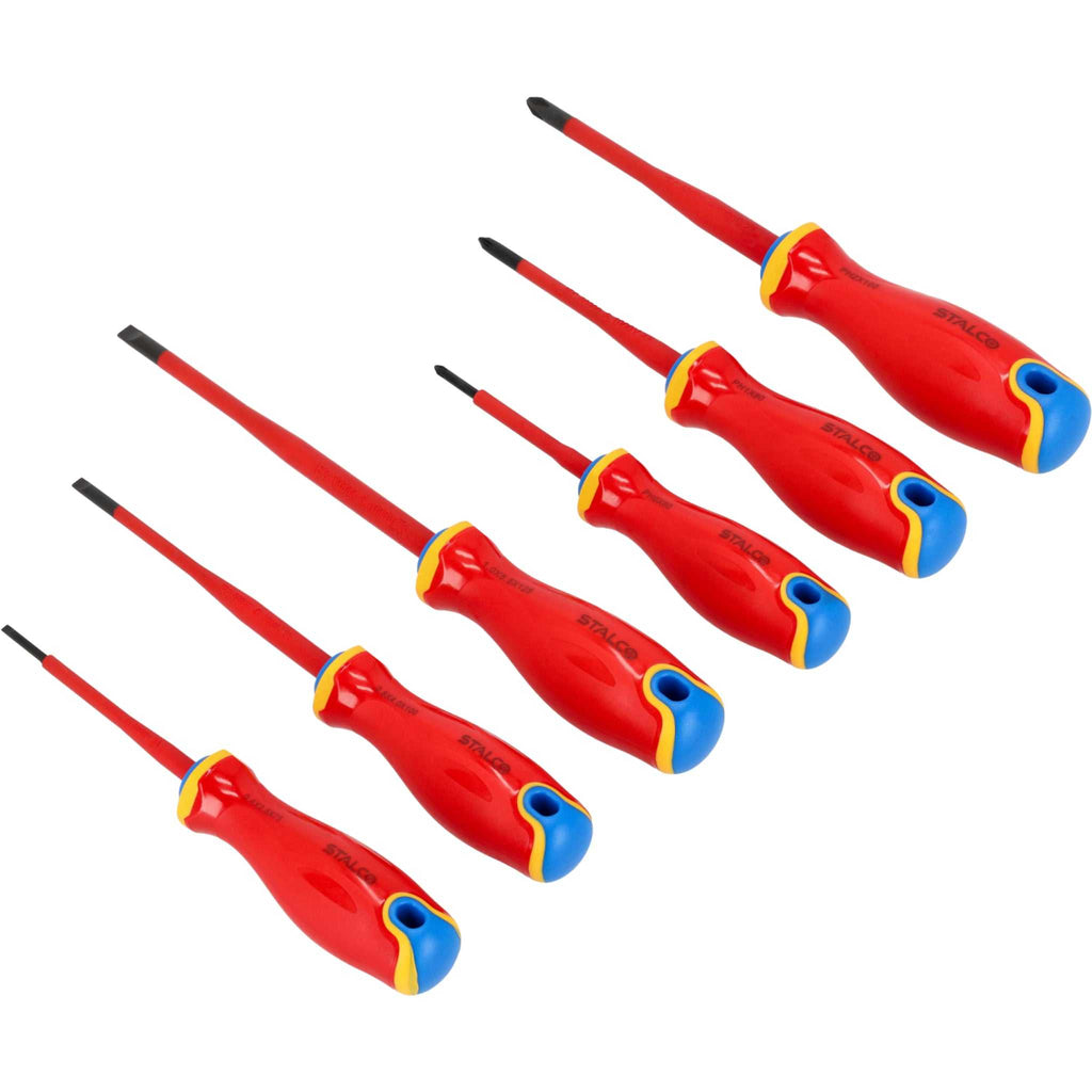 Wkrętaki elektrotechniczne (6 elem.) | STALCO