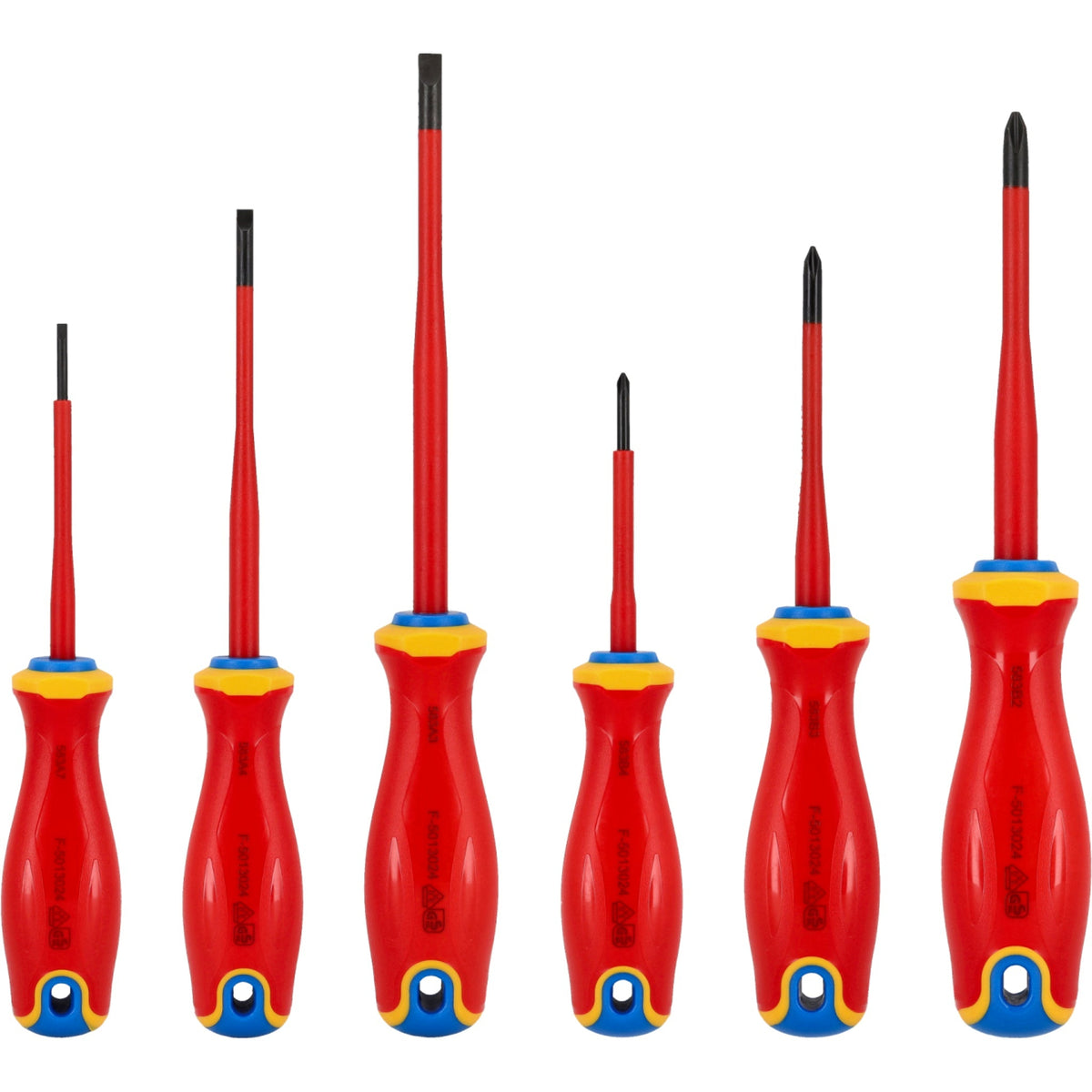 STALCO Wkrętaki elektrotechniczne (6 elem.)