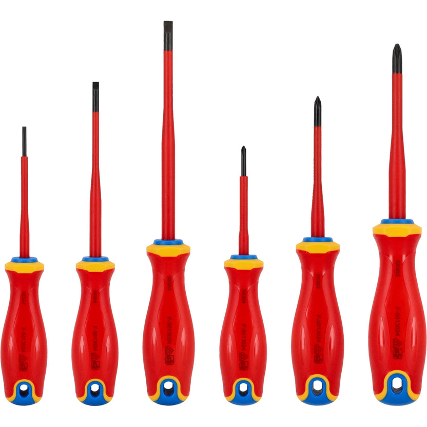 STALCO Wkrętaki elektrotechniczne (6 elem.)
