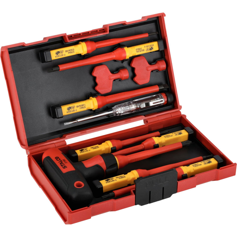 STALCO Wkrętaki elektrotechniczne (12 elem.)