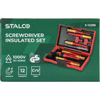 Wkrętaki elektrotechniczne (12 elem.) | STALCO