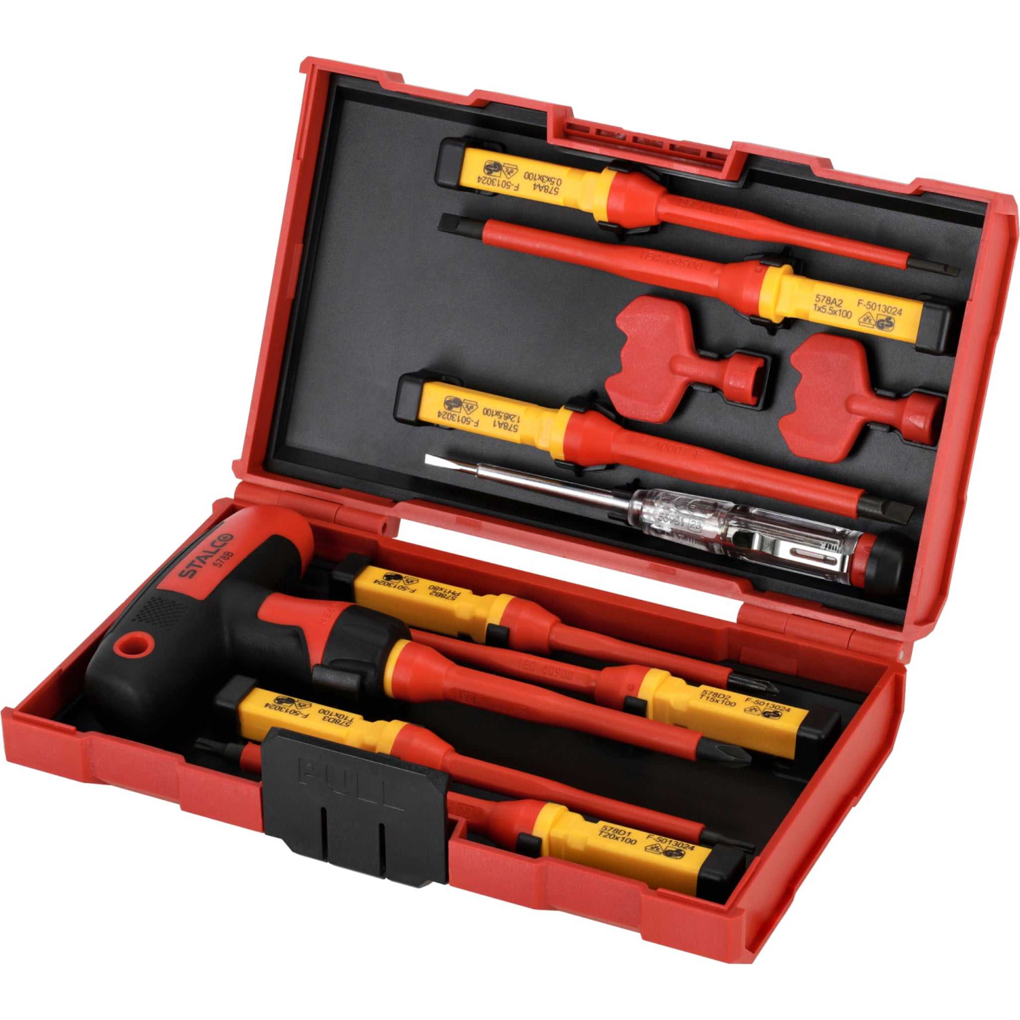 Wkrętaki elektrotechniczne (12 elem.) | STALCO