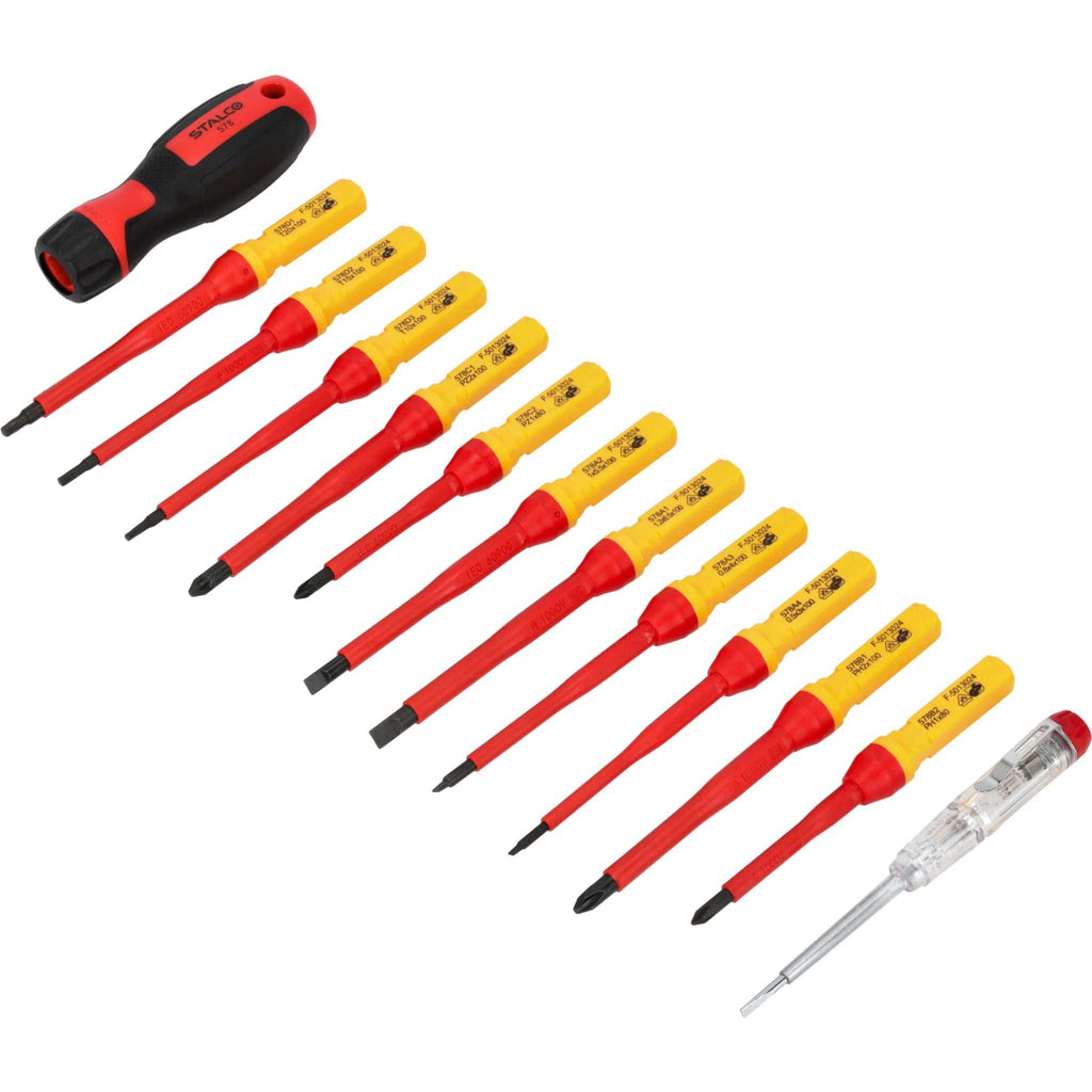 Wkrętaki elektrotechniczne (13 elem.) | STALCO