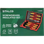 Wkrętaki elektrotechniczne (13 elem.) | STALCO