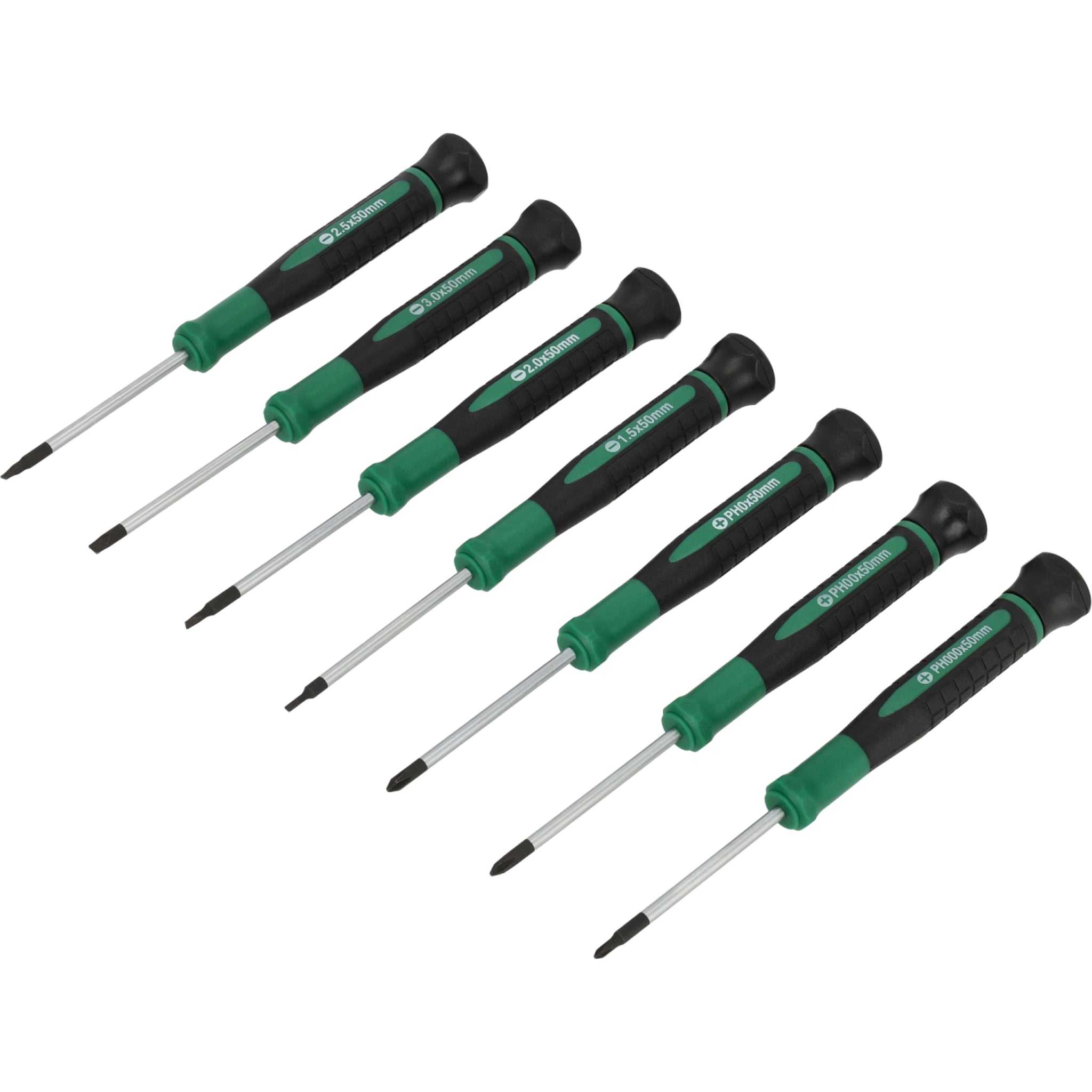 Zestaw wkrętaków precyzyjnych (7 elem.) | STALCO