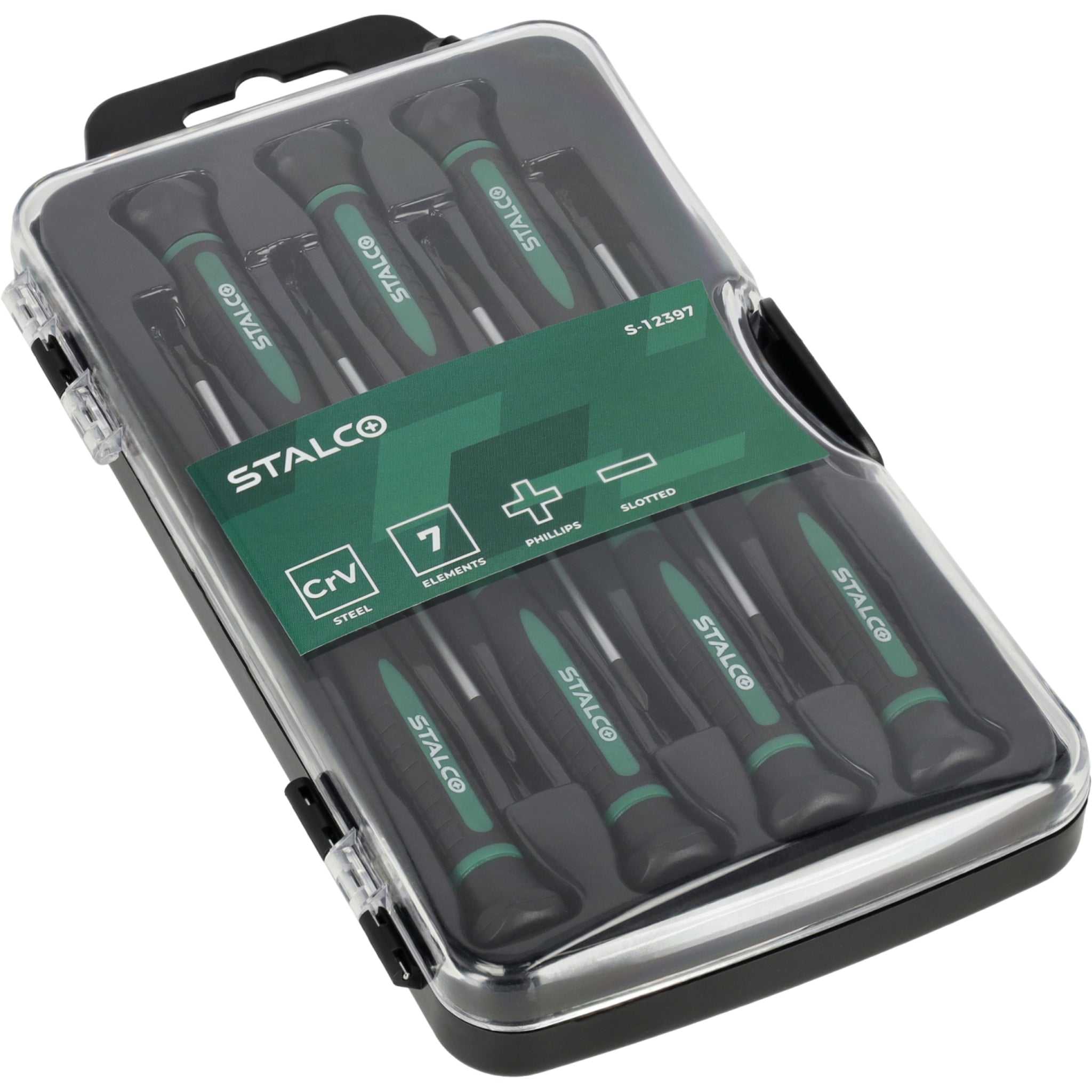 Zestaw wkrętaków precyzyjnych (7 elem.) | STALCO