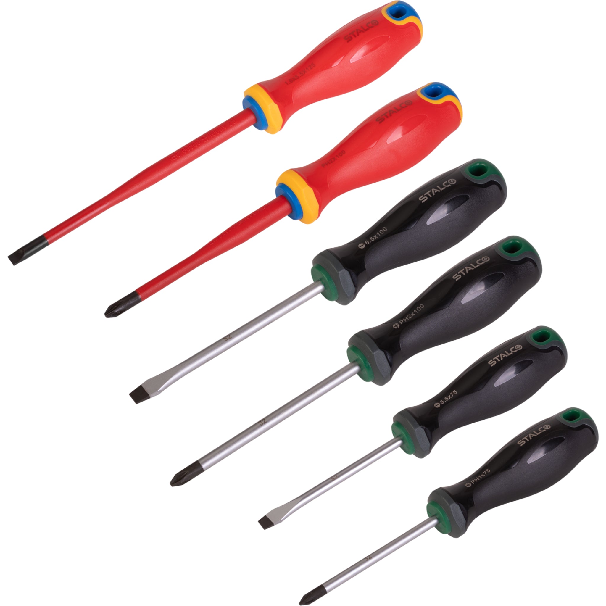 Zestaw wkrętaków (6 elem.) | STALCO