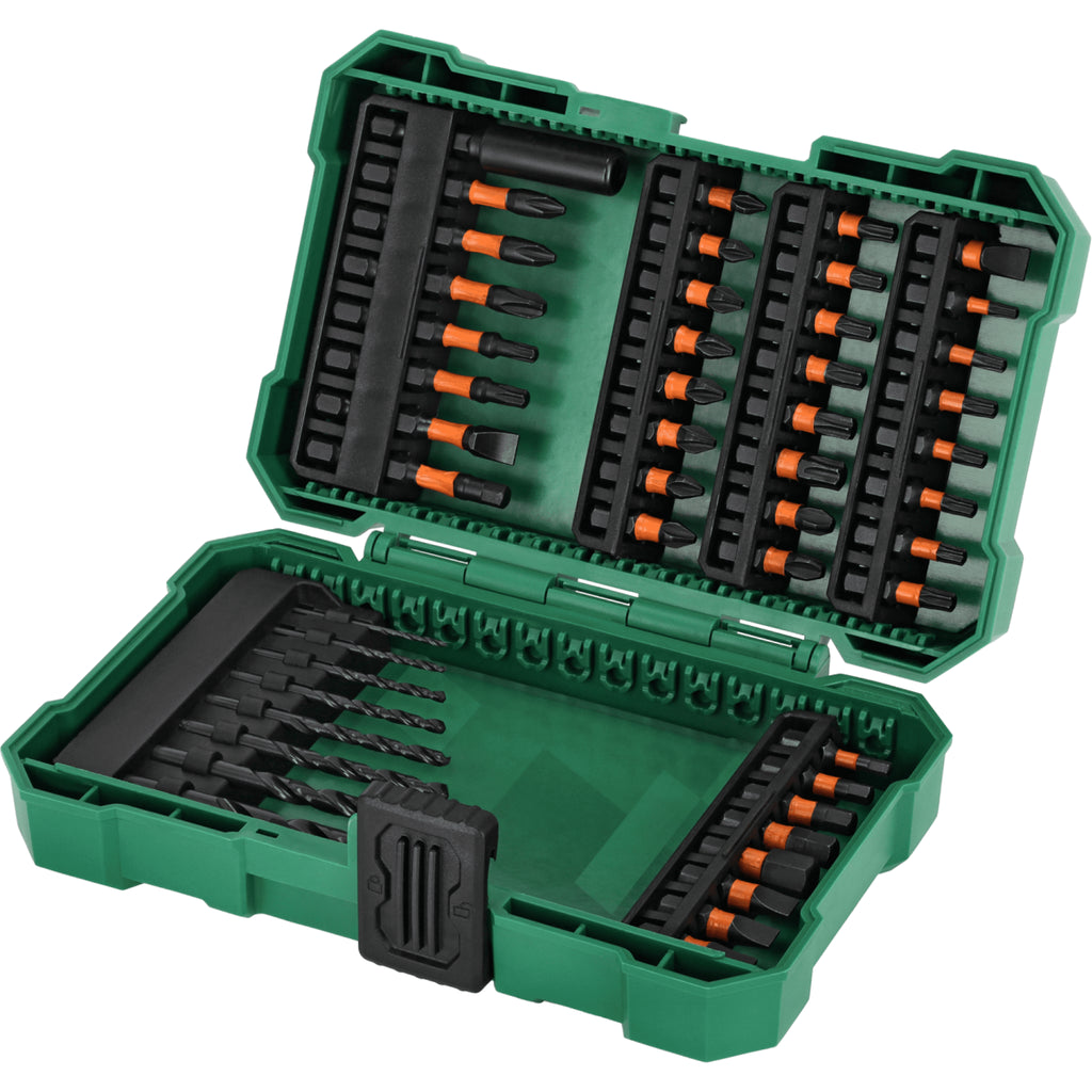 Zestaw bitów udarowych i wierteł HSS 1/4" (48 elem.) | STALCO