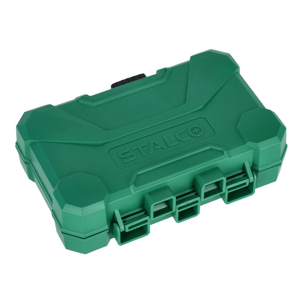 Zestaw bitów udarowych i nasadek 1/4" (54 elem.) | STALCO