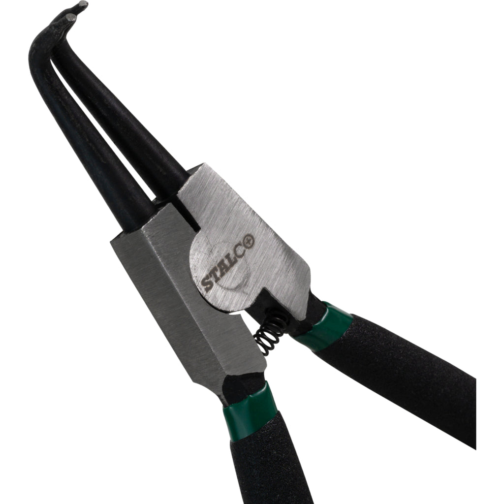 Szczypce seeger'a zewnętrzne wygięte | STALCO