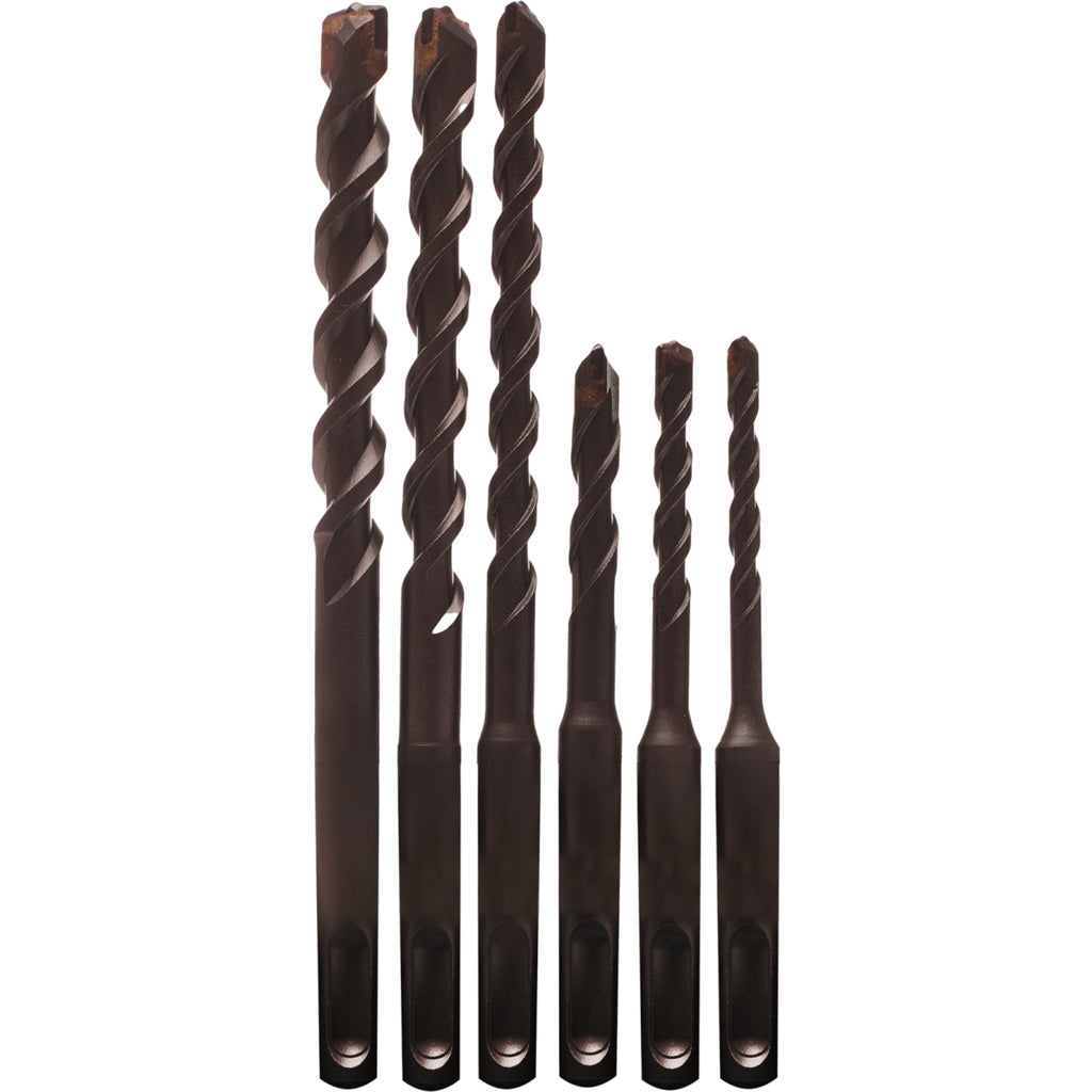 Wiertła do betonu SDS-PLUS 5.0-12.0mm (6 elem.) | STALCO