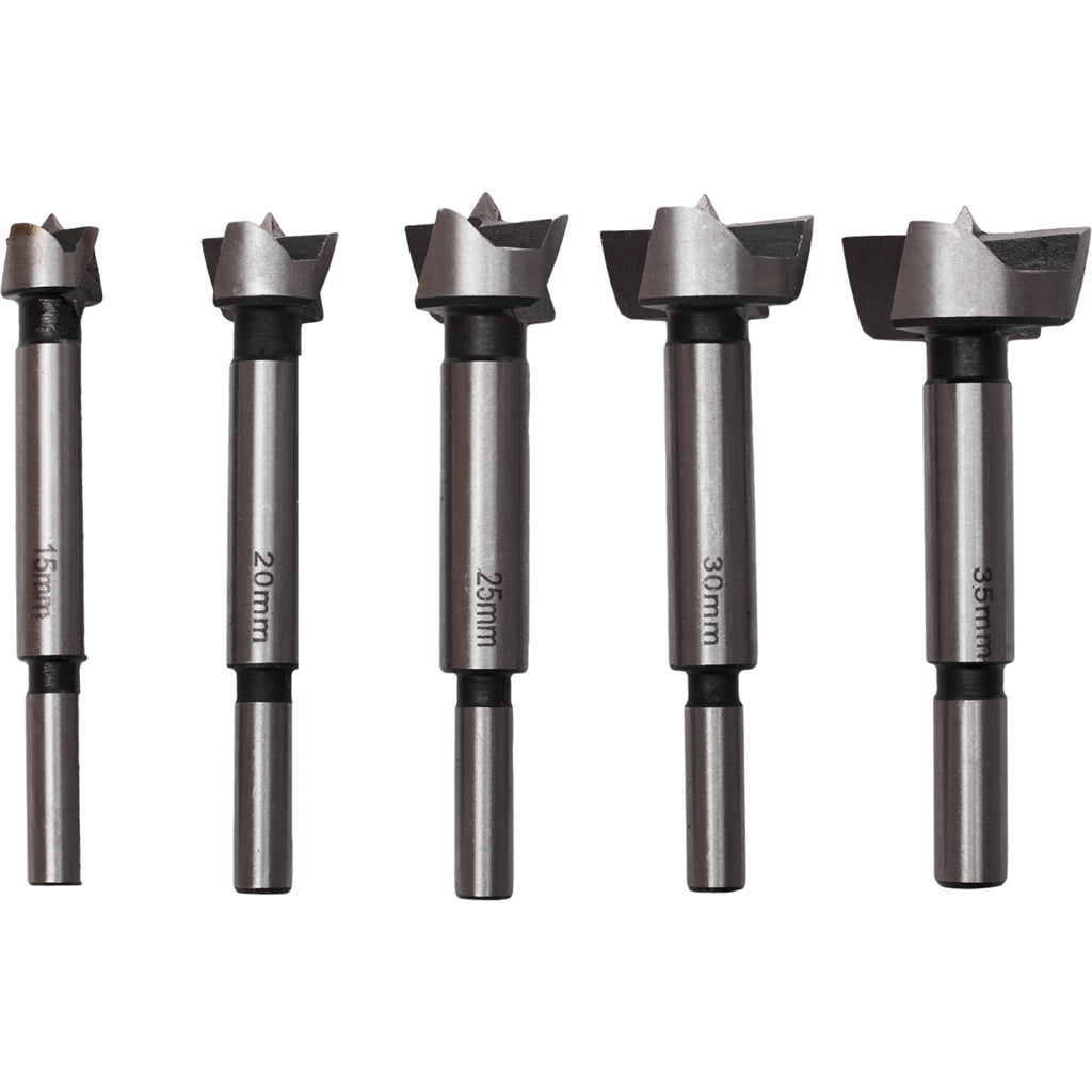 STALCO Frezy do drewna 15-35mm (5 elem.)